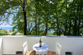 A house combining modern and traditional elements