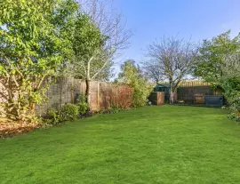 Stylish and spacious family home with off-street parking for two cars and a superb 21-meter-long…