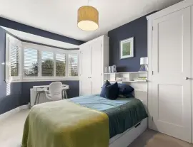 Stylish and spacious family home with off-street parking for two cars and a superb 21-meter-long…