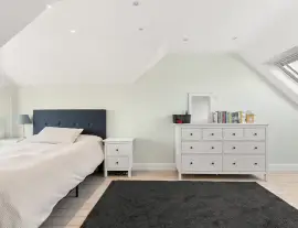 Stylish and spacious family home with off-street parking for two cars and a superb 21-meter-long…