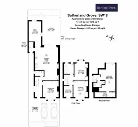 Stylish and spacious family home with off-street parking for two cars and a superb 21-meter-long…