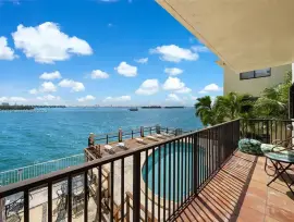 Rarely available direct waterfront 2BD/2BA