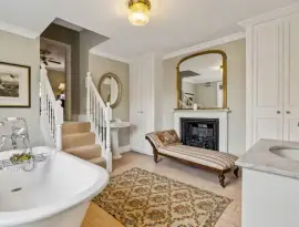 An absolutely charming four-bedroom house with a very private terrace, garden, and basement apartment, ideal in…