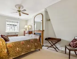 An absolutely charming four-bedroom house with a very private terrace, garden, and basement apartment, ideal in…