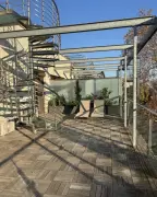 Eladó panorámás penthouse lakás a Római-parton, a Római Terrasse