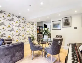 A spacious detached house in the sought-after Westmoreland Triangle, just minutes from the Thames, Victoria and Sloan…