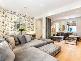 A spacious detached house in the sought-after Westmoreland Triangle, just minutes from the Thames, Victoria and Sloan…