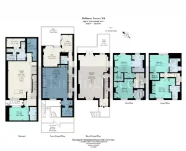 Exceptional family home at the end of a terrace with a superb entertainment room in prime Kensington