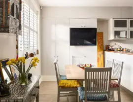 Exceptional family home at the end of a terrace with a superb entertainment room in prime Kensington