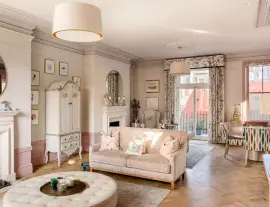 Exceptional family home at the end of a terrace with a superb entertainment room in prime Kensington