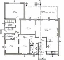 Einfamilienhaus mit Einliegerwohnung und großem Garten