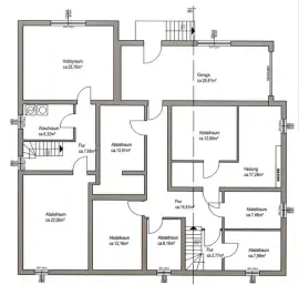 Einfamilienhaus mit Einliegerwohnung und großem Garten