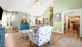 This beautifully updated 4 or 5-bedroom
