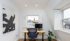 An extended family home in one of the most beautiful streets in Parsons Green