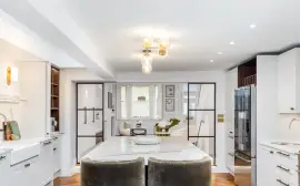 An extended family home in one of the most beautiful streets in Parsons Green