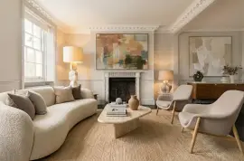 Grade II listed Georgian townhouse with four bedrooms on Cheyne Walk overlooking the river and garden…