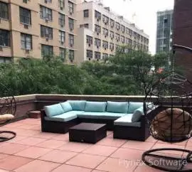 Apartment with a large terrace