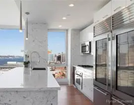 Luxury two-level full-service apartment