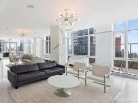 Luxury two-level full-service apartment