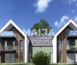 Luxus-Zwillingshäuser mit Panorama in Budapest