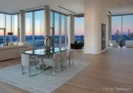 Trophy two-level penthouse